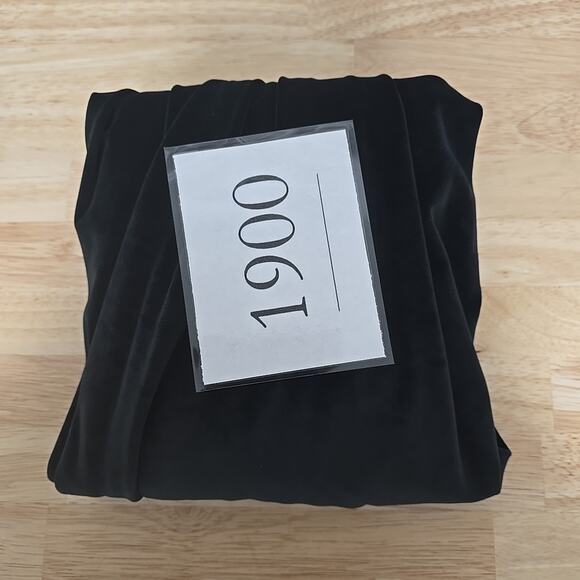 TALULA‎ Black Velvet Dress Womens Medium Party Elegant Classy Boho Flirty - Picture 9 of 9